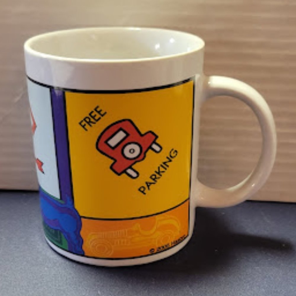 Monopoly Mug ~ Sherwood Hasbro Game ~ Coffee Tea Cup ~ 2005 8oz